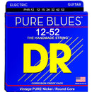 DR Handmade Strings PHR-12 Cordes pour guitare électrique Pure Blues – Extra lourdes (12-52)