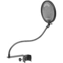 Shure PS-6 - Filtre anti-pop Popper Stopper, écran 6"/4 couches, col de cygne et pince