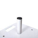 Novopro PS1 XXL Adjustable Podium Stand 7ft (white) - Red One Music