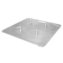 ProX XT-BP2424A 24" x 24" 8mm Aluminum Base Plate F34 Trussing Includes Conical Connectors