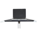 ProX XF-CSBX2 Ensemble universel d'étagères d'angle en aluminium pour façades DJ (Noir)