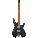 Ibanez QX52BKF Headless Electric Guitar (Black Flat)