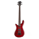 Spector Bantam4Bclh Bantam 4 Black Cherry Gloss Left Handed - Red One Music