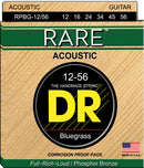 DR Handmade Strings RPBG-12/56 Rare Acoustic Guitar Strings - Bluegrass (12-56)
