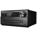 Système stéréo Panasonic SCPMX90K avec ampli LincsD, haut-parleurs 3 voies, lecture automatique Aux-In et entrée optique