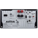 Système stéréo Panasonic SCPMX90K avec ampli LincsD, haut-parleurs 3 voies, lecture automatique Aux-In et entrée optique