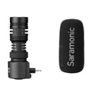 Saramonic SMARTMIC+DI Compact Directional Microphone w/ Lightning Connector For Iphone & Ipad