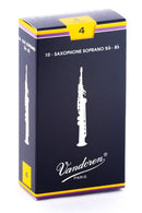 VANDOREN SR204 SOPRANO SAX TRADITIONNEMENT REEDS 4 (boîte de 10)