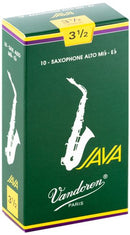 Vandoren SR2635 Anches JAVA pour Sax Alto Force 3.5 (Boîte de 10)