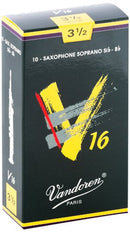 Vandoren SR7135 Soprano Sax V16 Reeds Strength 3.5 (Box of 10)
