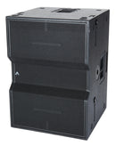 Axiom SW215FA Very High Output Manifolded Band Pass Powered CORE Processed Subwoofer System - 2 x 15” (Flying Version)