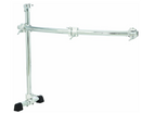 Gibraltar GCS150C Chrome Series 40-Inch Curved Rack Side with Quick Release T Clamps & RMAAs