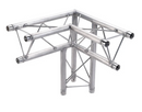 Global Truss F23-TR-96117-33 - 3-Way 90° Apex Down - Right Corner for F23 Triangular Truss System (1.64')