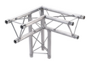 Global Truss F23-TR-96117-34 - 3-Way 90° Apex Down - Left Corner for F23 Triangular Truss System (1.64')