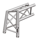 Global Truss F33-TR-4089O - Two-Way 120° Apex Out Corner for F33 Triangular Truss System (1.64')