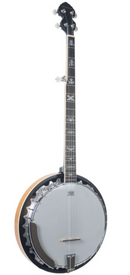 Alabama Alb31 5-String Mahogany Banjo - Sunburst Gloss