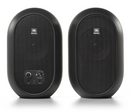 JBL 104-BT Compact Powered Desktop Reference Monitors With Bluetooth (Black Matte) - Red One Music