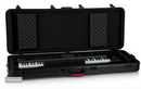 Gator GTSA-KEY76 TSA ATA Molded Case with Wheels - Red One Music