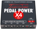 Alimentation pour pédale de guitare isolée Voodoo Lab PPX4-18V