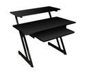 On-Stage WS7500B 3 Tier Studio Workstation Black - Red One Music