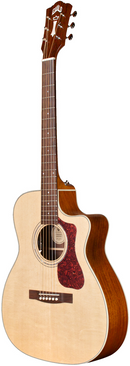 Guild WESTERLY OM-140CE Cutaway Acoustic-Electric Guitar - Red One Music