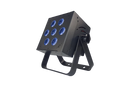 Blizzard Lighting SkyBox EXA 7x15W 6-en-1 RGBAW+UV LED Par Luminaire avec batterie rechargeable et DMX sans fil