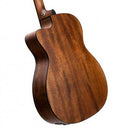 Cort CORE-OC-SP-OPTB - Guitare acoustique OM Body avec étui - Epicéa Transparent Noir