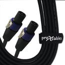 ProX XC-SS50 50 pieds. Câble de haut-parleur haute performance SpeakOn vers SpeakOn 12AWG