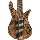 Spector NSDM5SFB NS Dimension - basse électrique à 5 cordes avec frettes en fourche - Wenge / Super Faded Black Gloss