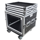 ProX T-8RSP 8U Space Shockproof Amp Rack ATA Flight Case 20 In Depth