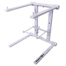 ProX T-LPS600WHITE XO DJ Foldable Laptop Stand with Carrying Bag (White)
