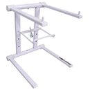 ProX T-LPS600WHITE XO DJ Foldable Laptop Stand with Carrying Bag (White)