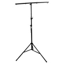 ProX T-LS03M-9FT-PKG2 Lightweight Portable DJ Lighting Stand W/Square T-BAR (2PACK)