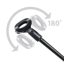 ProX T-MIC09 6 Ft Pro Tripod Microphone Concert Musician DJ Stand With Boom and Mic Clip