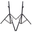 ProX T-SS82P Set/2 Pro Air Speaker stand w/Carry Bags (Black)
