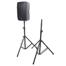 ProX T-SS82P Set/2 Pro Air Speaker stand w/Carry Bags (Black)