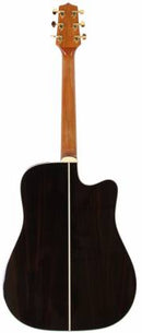 Takamine GD51CELH-NAT - Guitare électrique acoustique Dreadnought pour gaucher avec préampli et accordeur intégré - Naturel