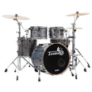 Tamburo TB Unika520fk Unika série de 5 pièces Shell Pack avec caisse claire et tambour de basse 20 "- Black fantastique