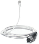 Shure TL47W/O-MTQG-A TwinPlex Omnidirectional Lavalier Microphone with Accessories (TA4F, White)