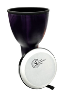 Toca TSSND-8WP-FP Sympatico™ Djembés emboîtables têtes préréglées 8" (Woodstock Violet)