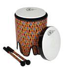Toca TSSNT-12K-FDP Sympatico™ System Nesting Tom-Tom 12" Pretuned (Kente Cloth)