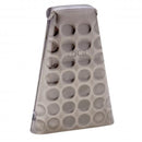 Toca TPC-3BL Pro Line Cowbell Hybrid Handheld - Hi Pitch - Black Mirror Chrome