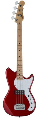 G&L Tribute Series FALLOUT Short Scale 30" Electric Bass  - Candy Apple Red