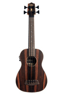 Kala UBASS-EBY-FS Striped Ebony Acoustic/Electric U-Bass