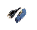 ProX XC-PWCE14-06 Cordon d'alimentation haute performance 14 AWG NEMA 5-15 Edison vers PowerCon bleu mâle - 6 pieds