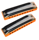 Seydel SH10316 Session Harmonica en acier, lot de 5