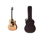 Walden Guitars NATURA 800 – Guitare acoustique pan coupé Grand Auditorium – Table en épicéa de Sitka massif avec étui gratuit