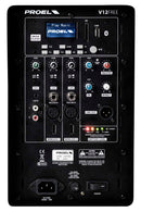 Système audio portable tout-en-un avec haut-parleurs 12" alimenté par batterie Proel V12FREE série V-FREE