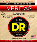 Dr Handmade Strings VTA-13 Veritas Acoustic Guitar Strings - Medium (13-56)