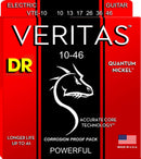 DR Handmade Strings VTE-10 Veritas Cordes pour guitare électrique – Medium (10-46)